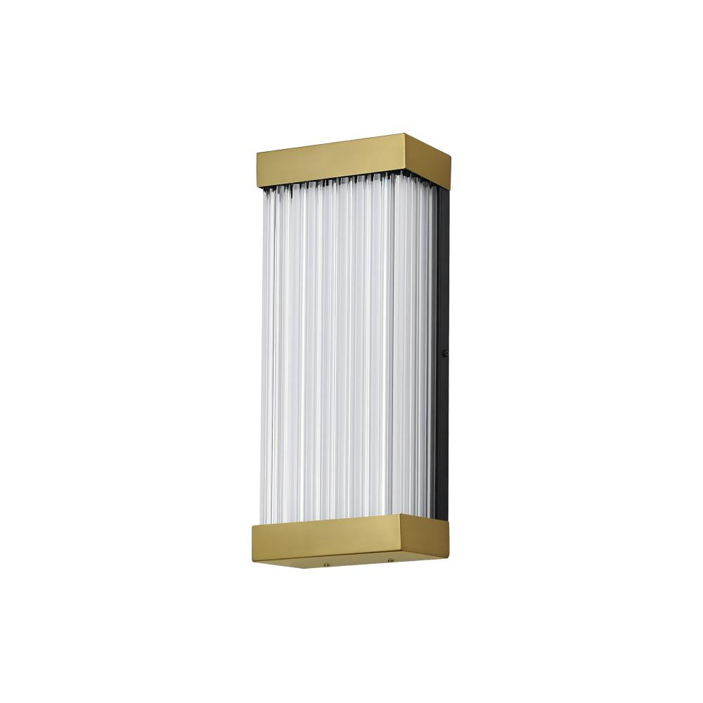 ET2 Lighting E30230-122NAB Acropolis 14" LED Outdoor Sconce
