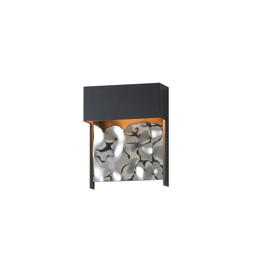 ET2 Lighting E30260-125BK Coulee Small LED Outdoor Wall Sconce