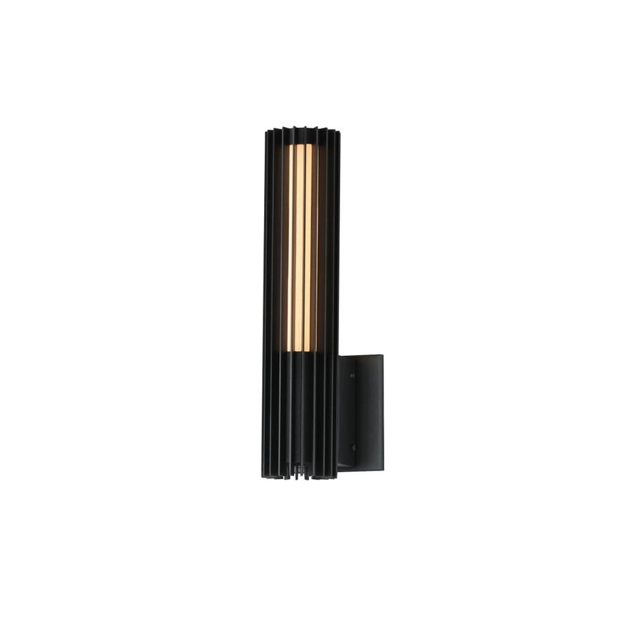 ET2 Lighting E30314-BK Citadel 14" LED Outdoor Wall Sconce