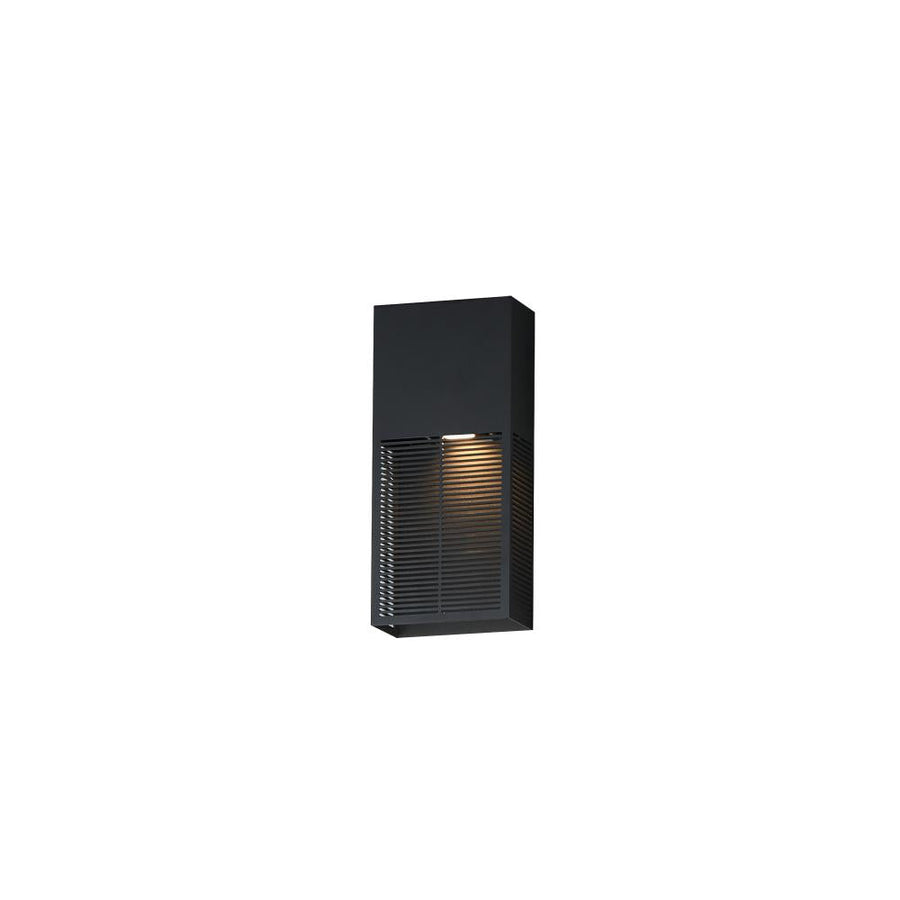 ET2 Lighting E30392-BK Grate 14" LED Outdoor Wall Sconce
