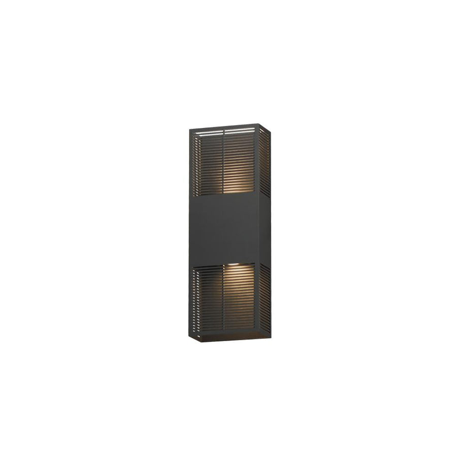 ET2 Lighting E30393-ABZ Grate 18" LED Outdoor Wall Sconce