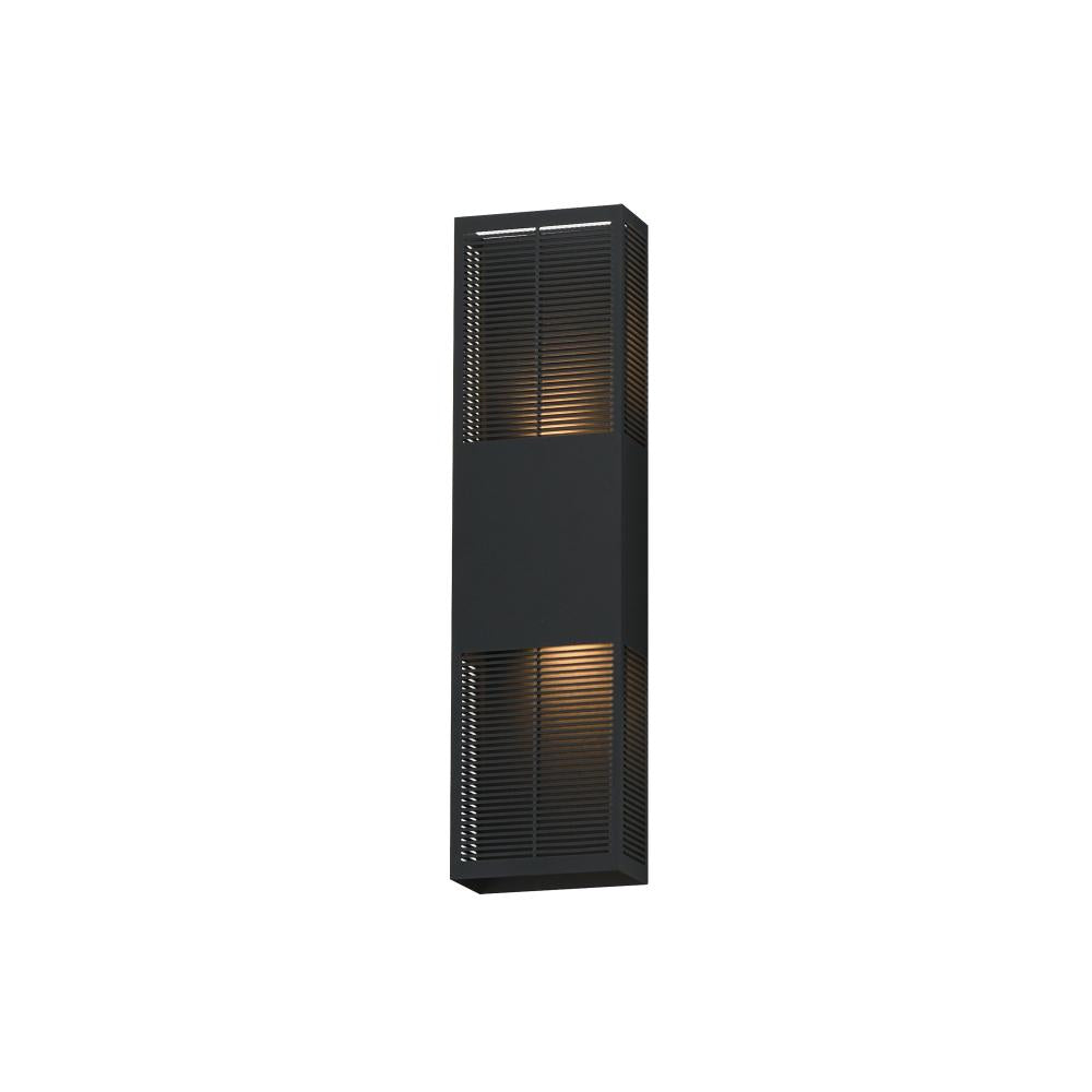 ET2 Lighting E30394-BK Grate 24" LED Outdoor Wall Sconce