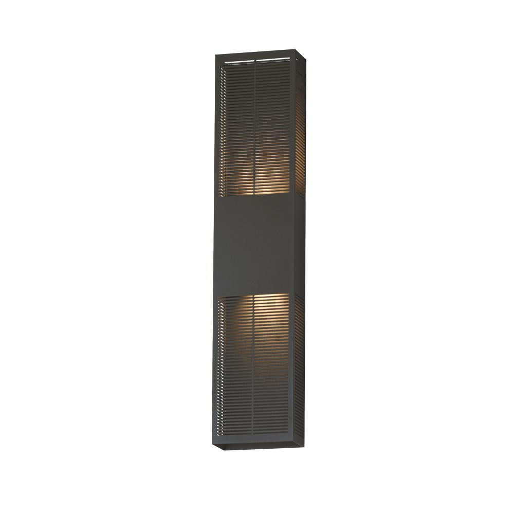 ET2 Lighting E30395-ABZ Grate 30" LED Outdoor Wall Sconce