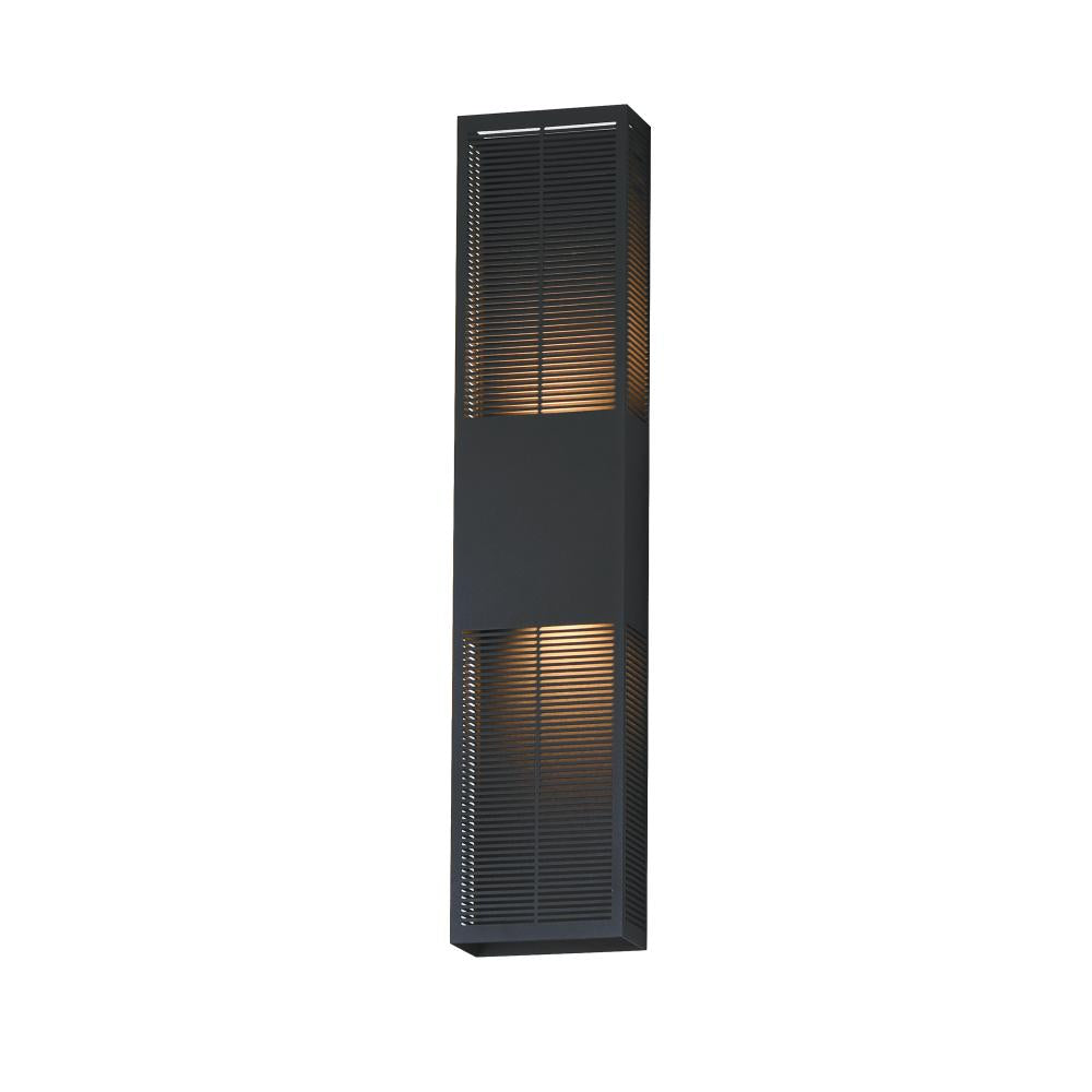 ET2 Lighting E30395-BK Grate 30" LED Outdoor Wall Sconce
