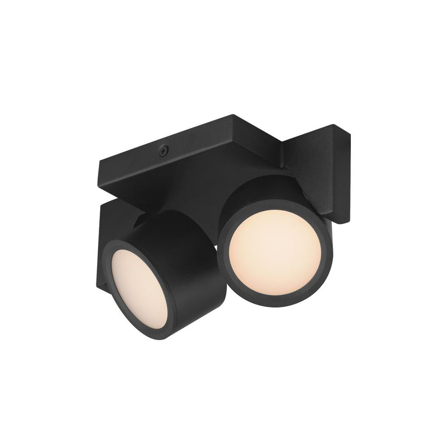 ET2 Lighting E30520-BK Embrace 2-Light LED Flush