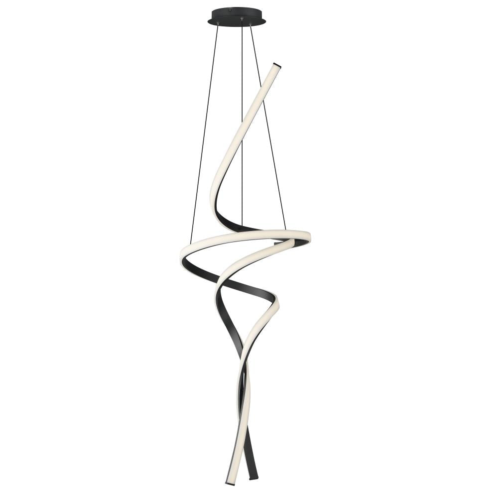 ET2 Lighting E30667-BK Serpentine 60" Vertical Pendant