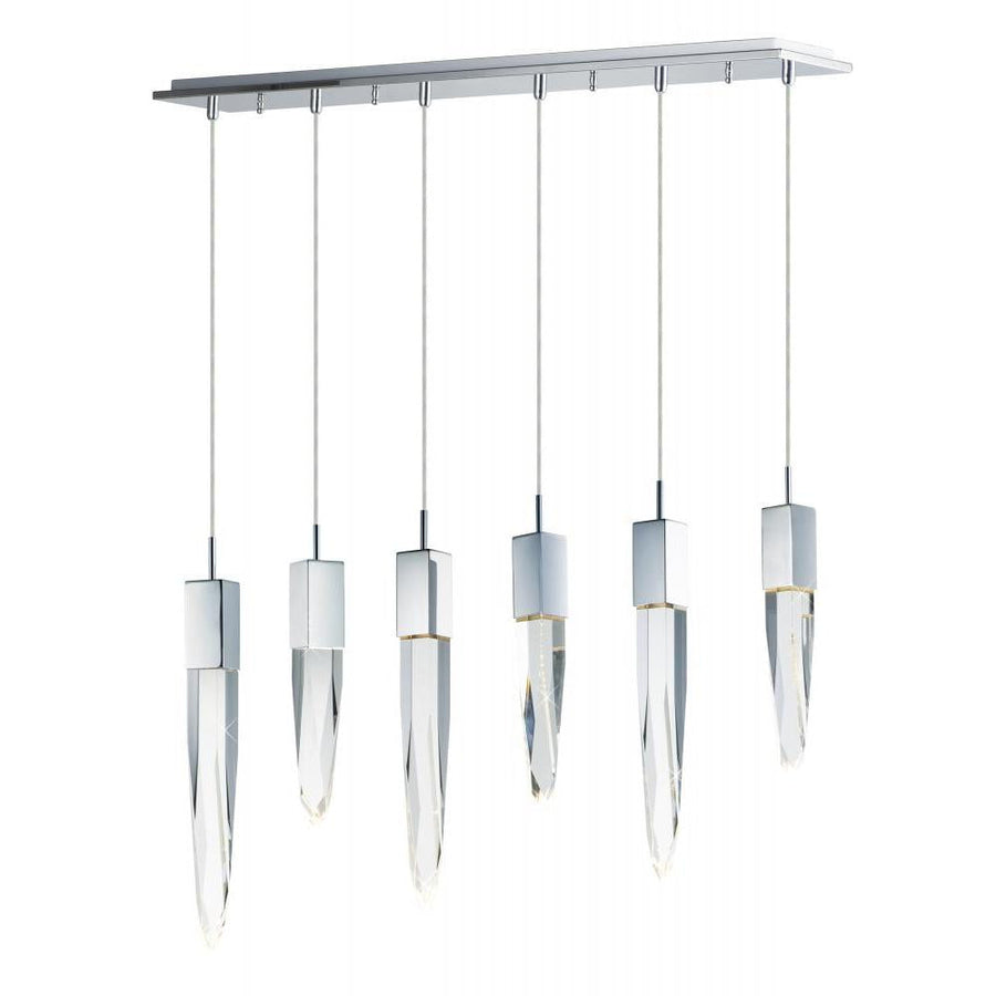 ET2 Lighting E31245-20PC Quartz 6-Light LED Pendant