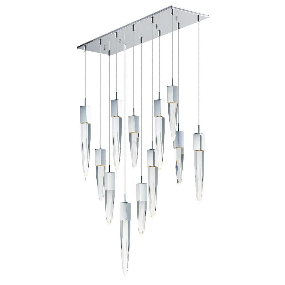 ET2 Lighting E31248-20PC Quartz 12-Light LED Pendant