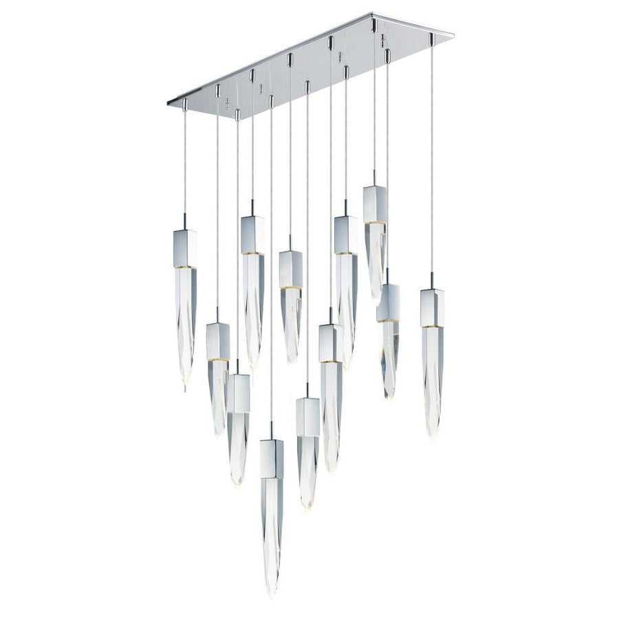 ET2 Lighting E31248-20PC Quartz 12-Light LED Pendant