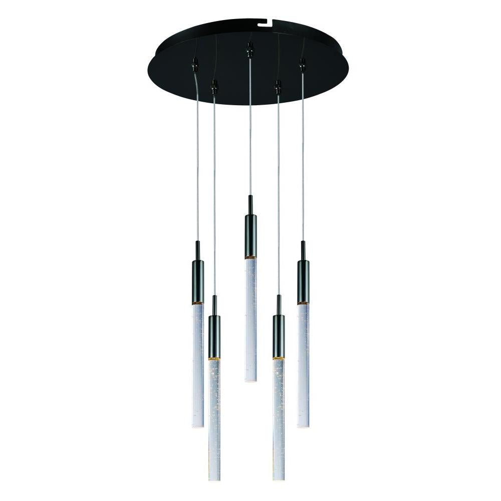 ET2 Lighting E32775-91BC Scepter 5-Light LED Pendant