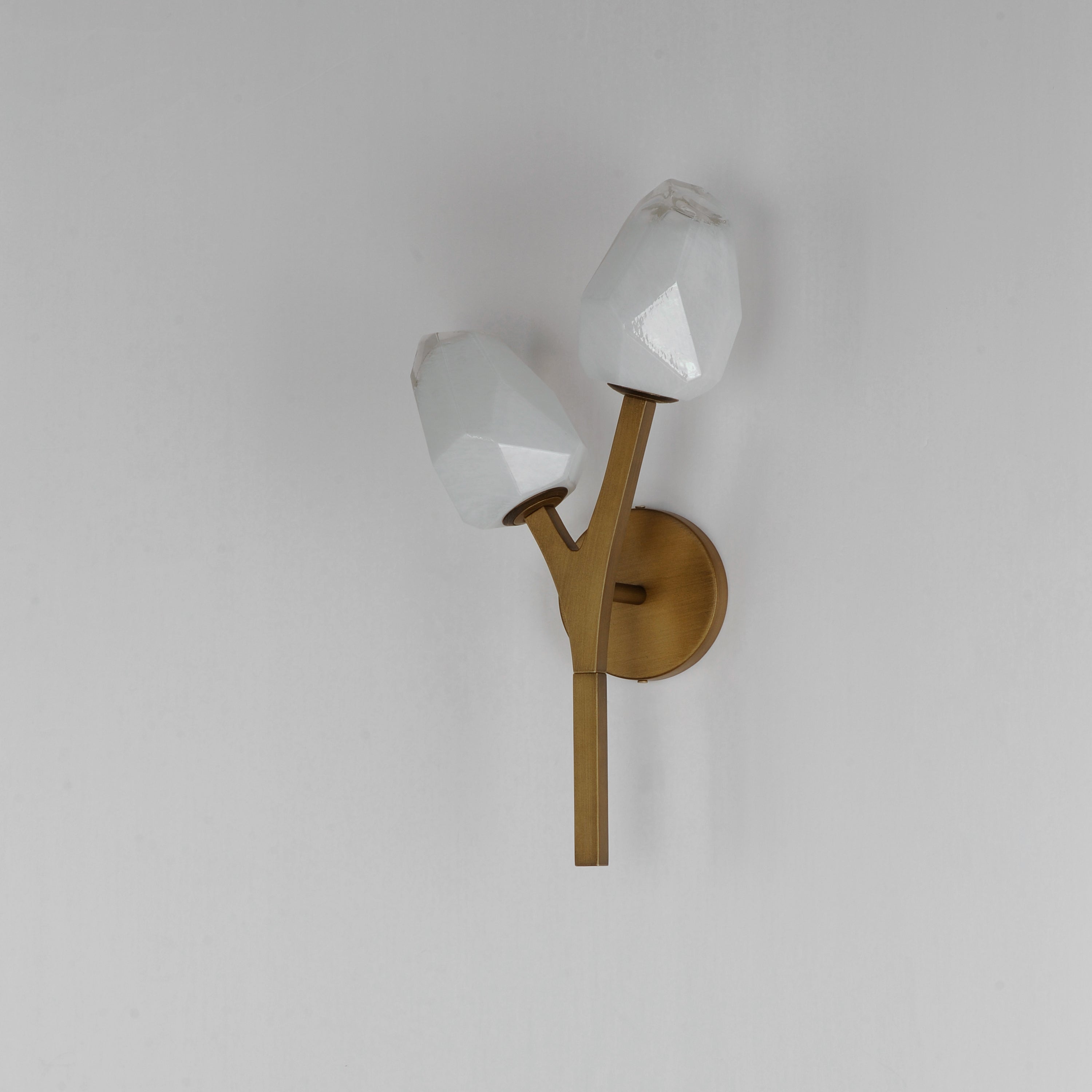10.5 Inch Wall Sconce – Natural Aged Brass