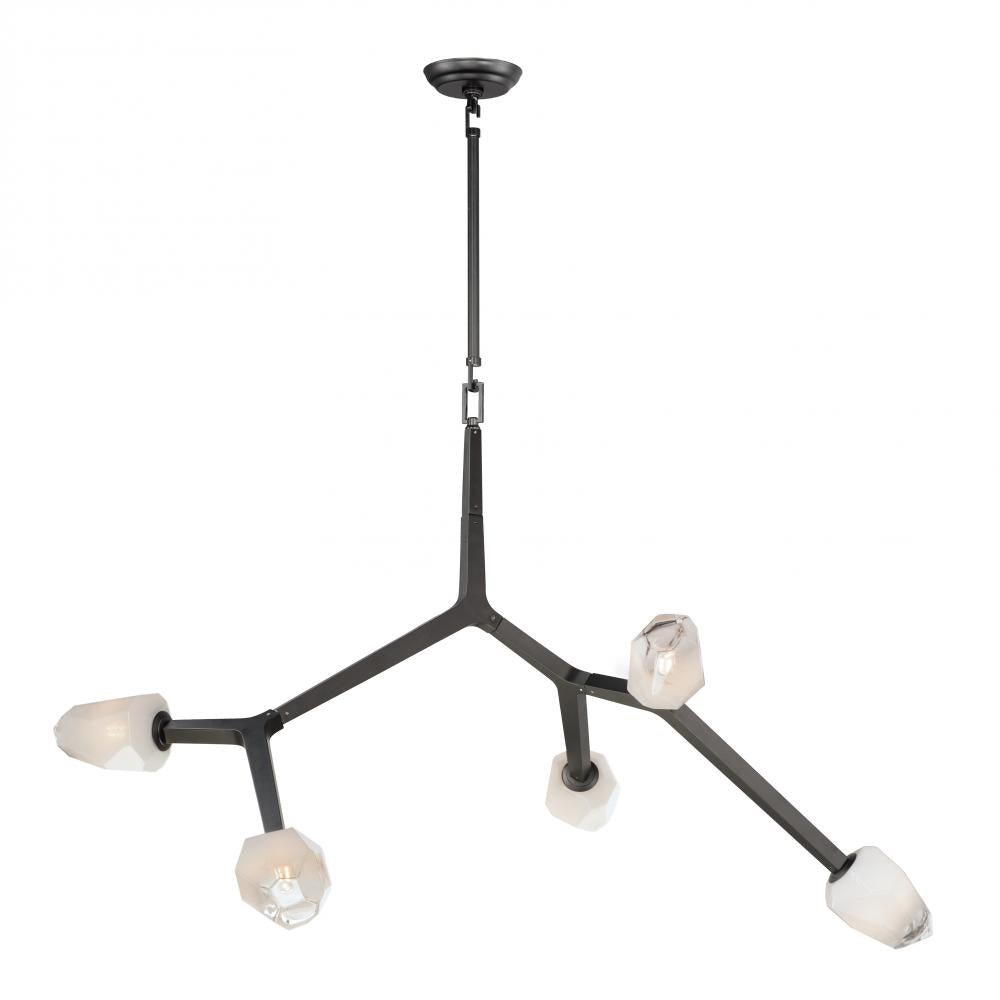 ET2 Lighting E32795-93BK Blossom 5-Light LED Pendant