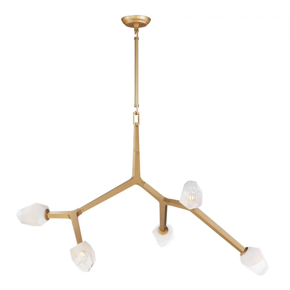 ET2 Lighting E32795-93NAB Blossom 5-Light LED Pendant