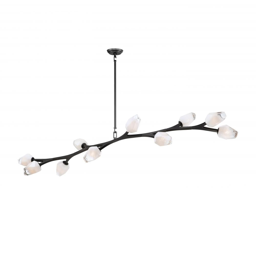 ET2 Lighting E32797-93BK Blossom 10-Light LED Pendant