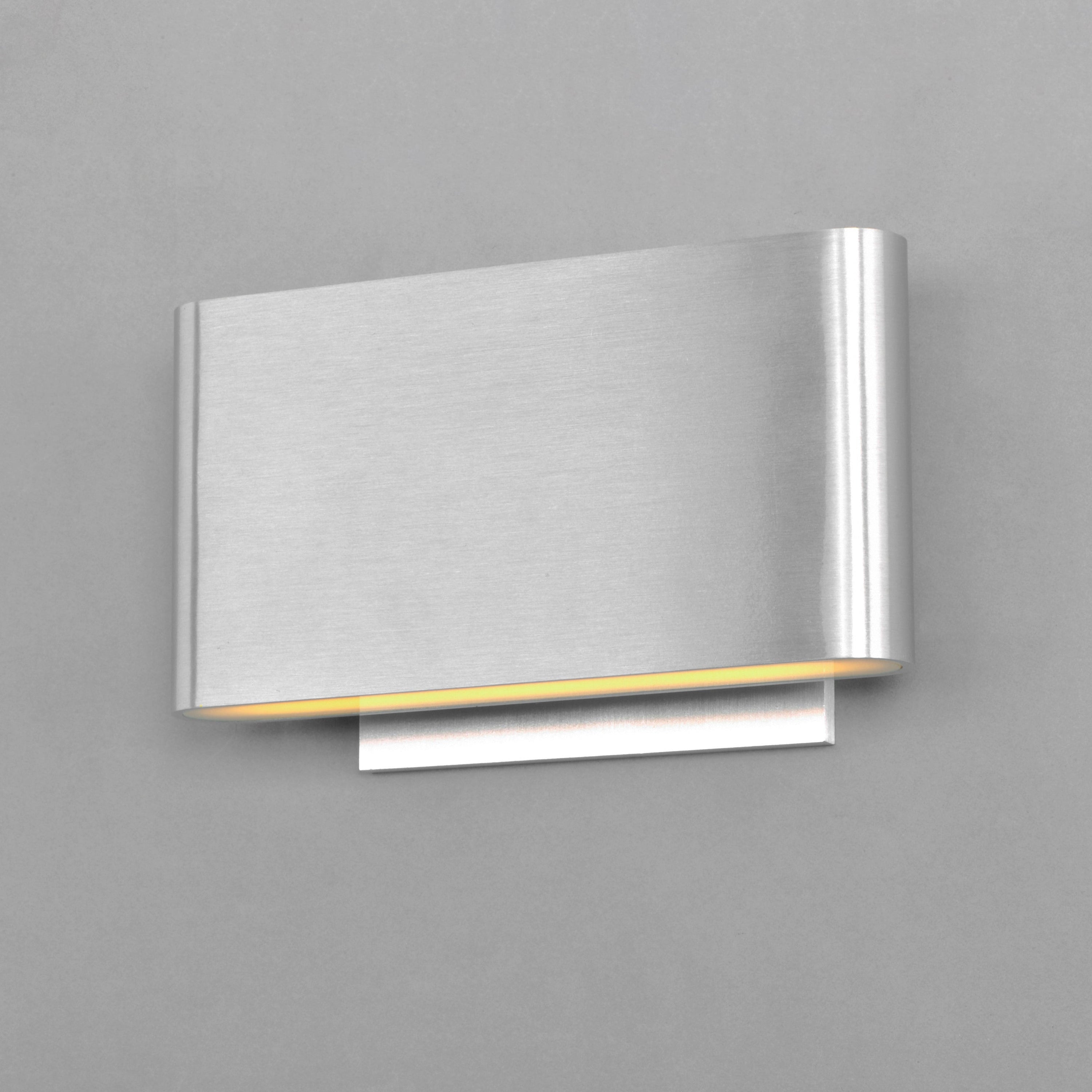 6.75 Inch Wall Sconce – Satin Aluminum