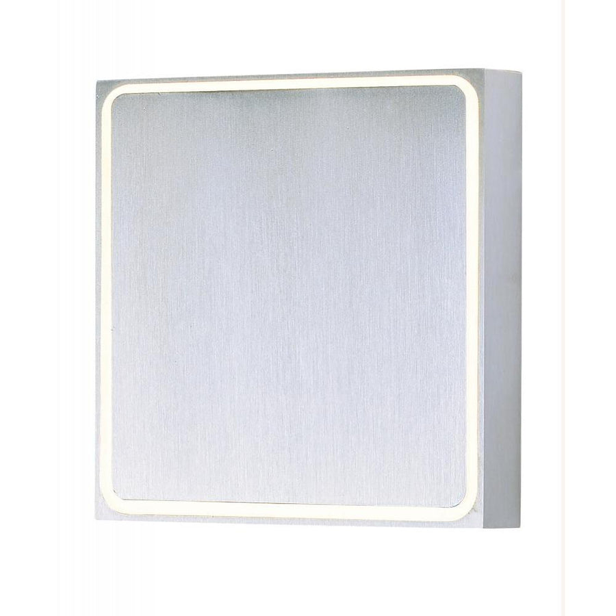 ET2 Lighting E41329-SA Alumilux: Outline LED Outdoor Wall Sconce