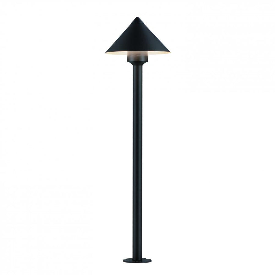 ET2 Lighting E41451-BK-24 Alumilux: Bollard Cone Light W/ 24" Pole