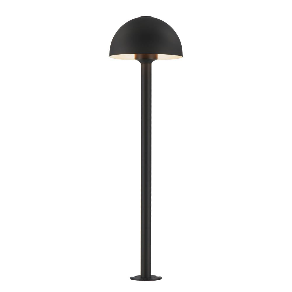 ET2 Lighting E41453-BK-24 Alumilux: Bollard Dome Light W/ 24" Pole
