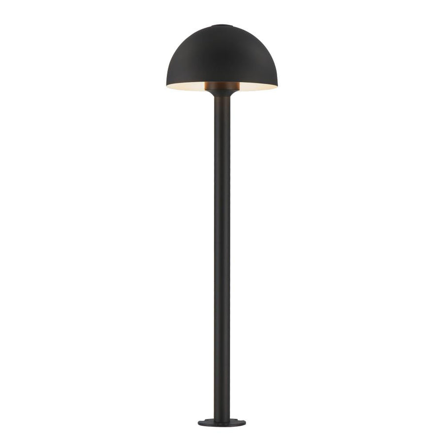 ET2 Lighting E41453-BK-24 Alumilux: Bollard Dome Light W/ 24" Pole