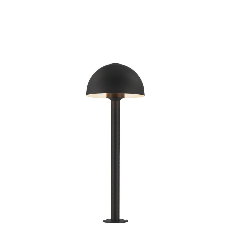ET2 Lighting E41453-BK Alumilux: Bollard Dome Light W/ 16" Pole