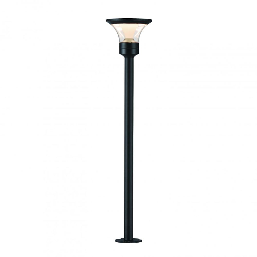 ET2 Lighting E41455-10BK-24 Alumilux: Bollard Fountainhead Light W/ 24" Pole
