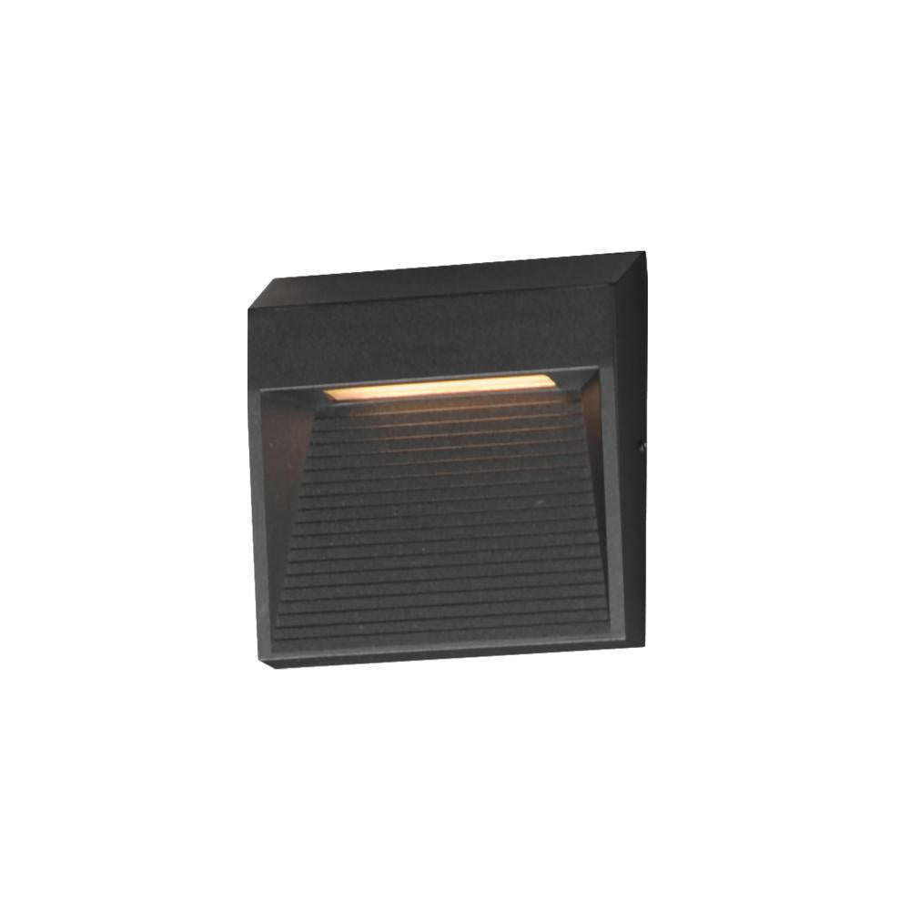 ET2 Lighting E41552-BK Steppes Small LED Outdoor Wall Sconce