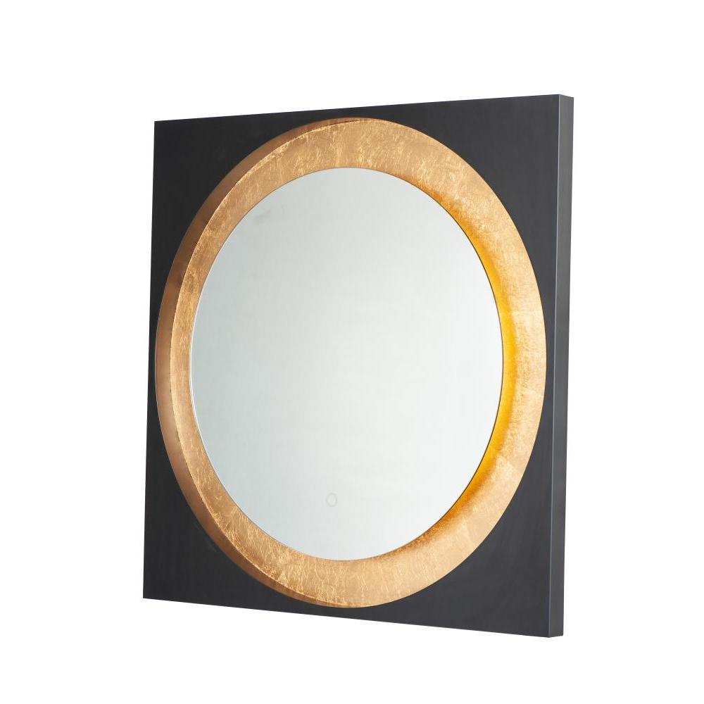 ET2 Lighting E42040-GLBK Floating LED Mirror Square 31.5"