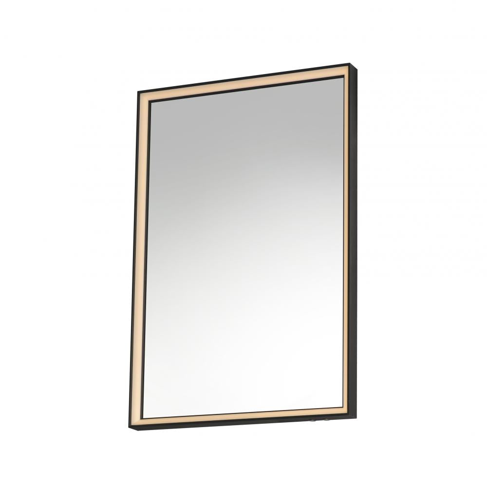 ET2 Lighting E42061-BBK Bevel 24"x30" LED Mirror 2CCT