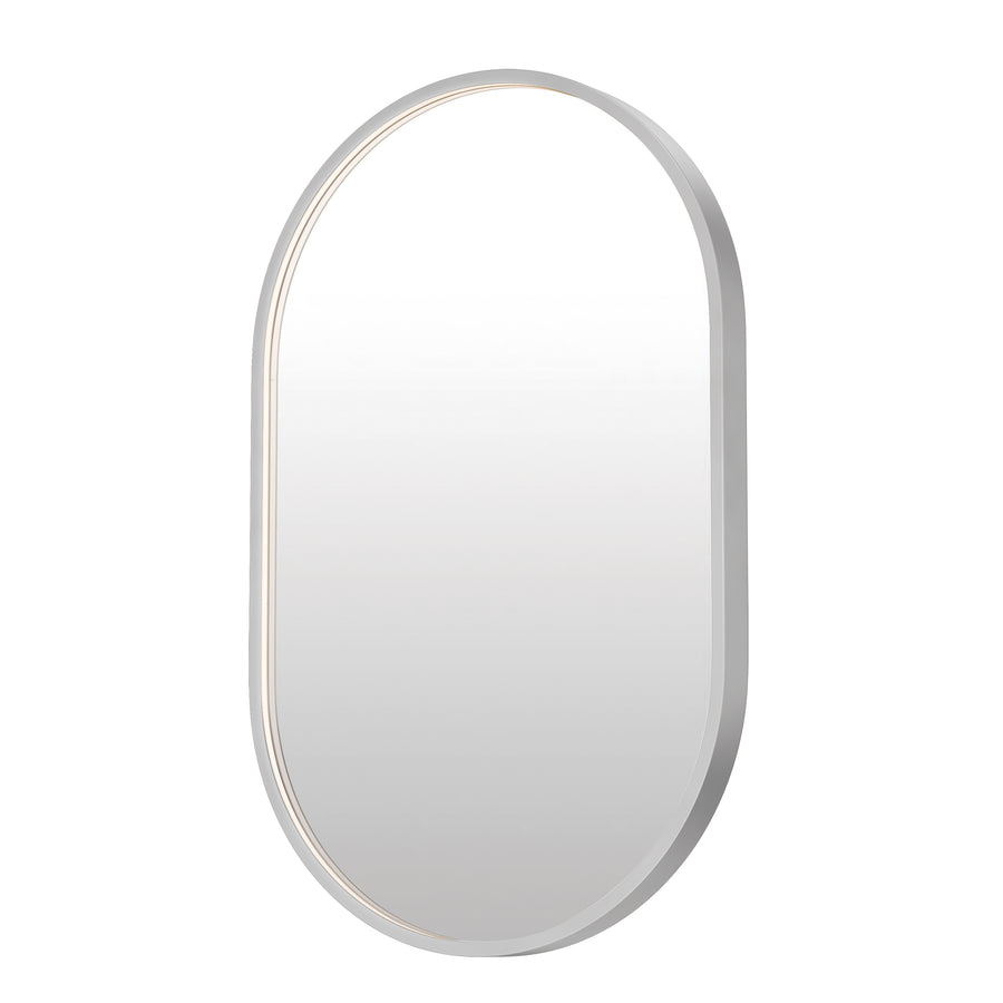 ET2 Lighting E42071-SN Elisse Oval 20''X32'' LED Mirror