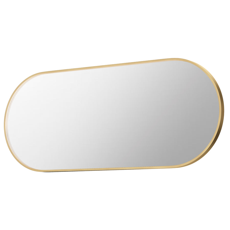 ET2 Lighting E42072-GLD Elisse Oval 68''X28'' LED Mirror