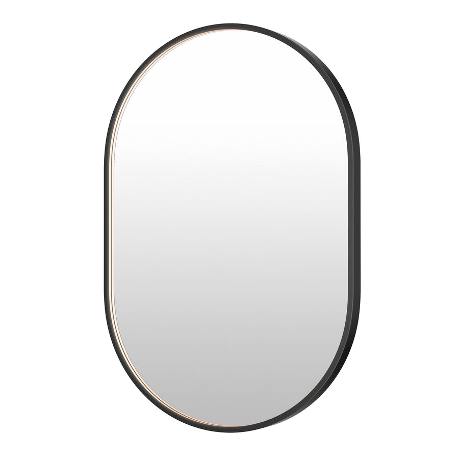 ET2 Lighting E42074-BK Elisse Oval 24"x36" LED Mirror