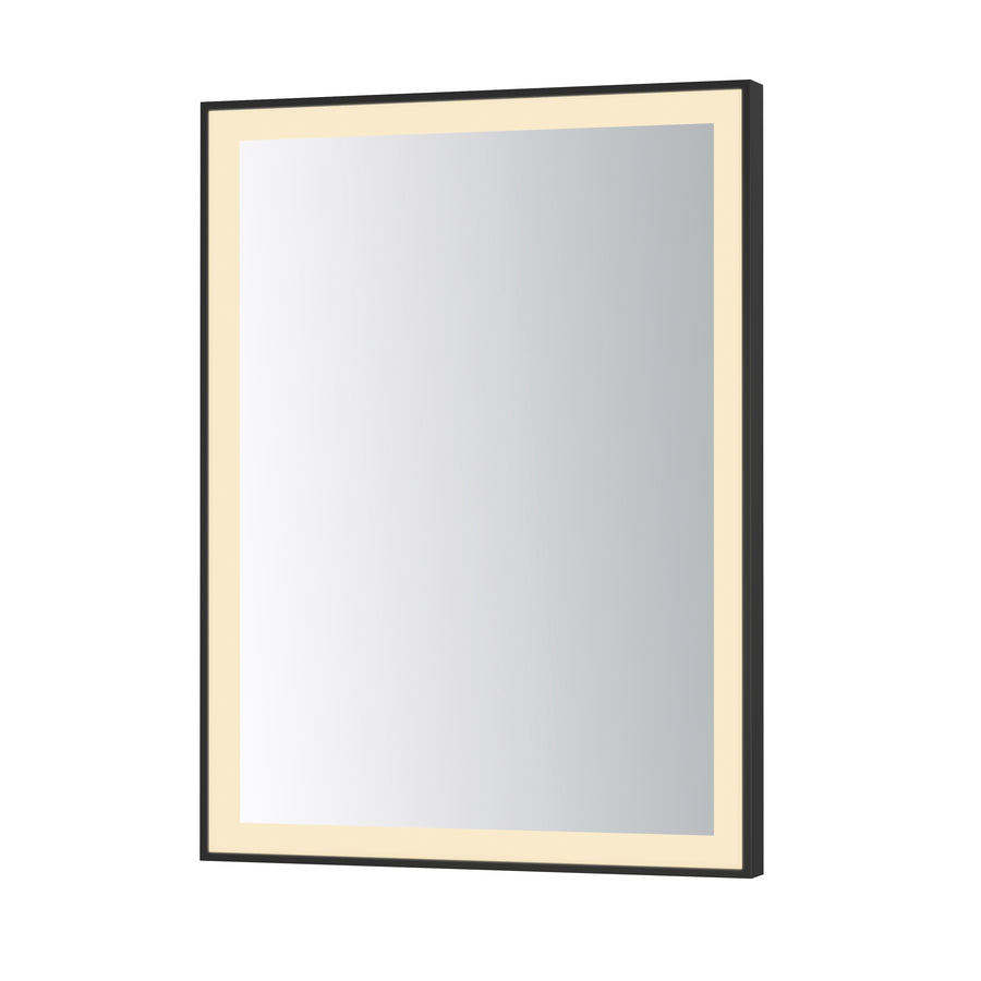 ET2 Lighting E42091-BK Framed 24x32 LED Mirror - 3CCT