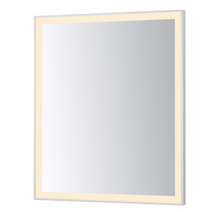 ET2 Lighting E42093-SN Framed 30x36 LED Mirror - 3CCT