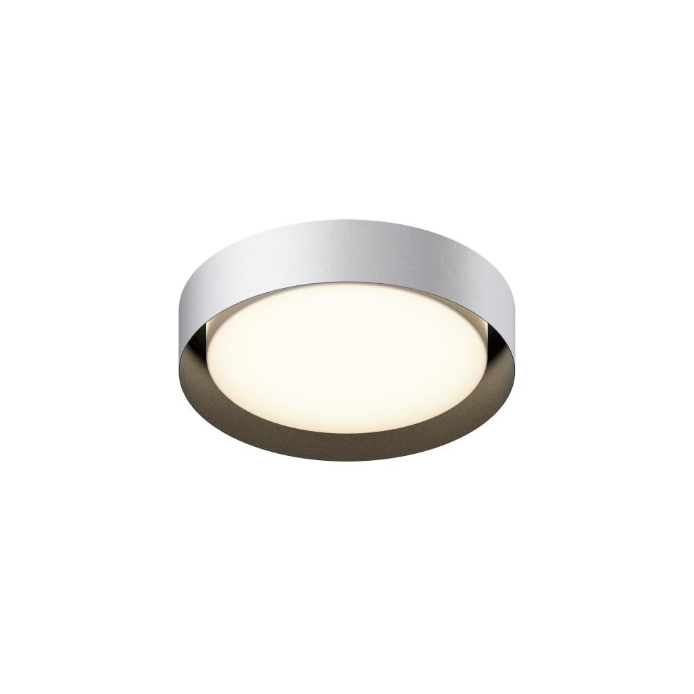ET2 Lighting E51012-WTBK Echo 16" LED Flush Mount