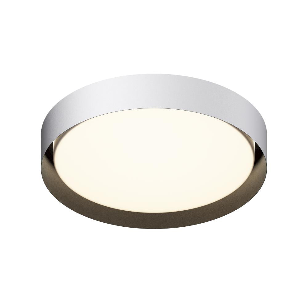 ET2 Lighting E51014-WTBK Echo 24" LED Flush Mount