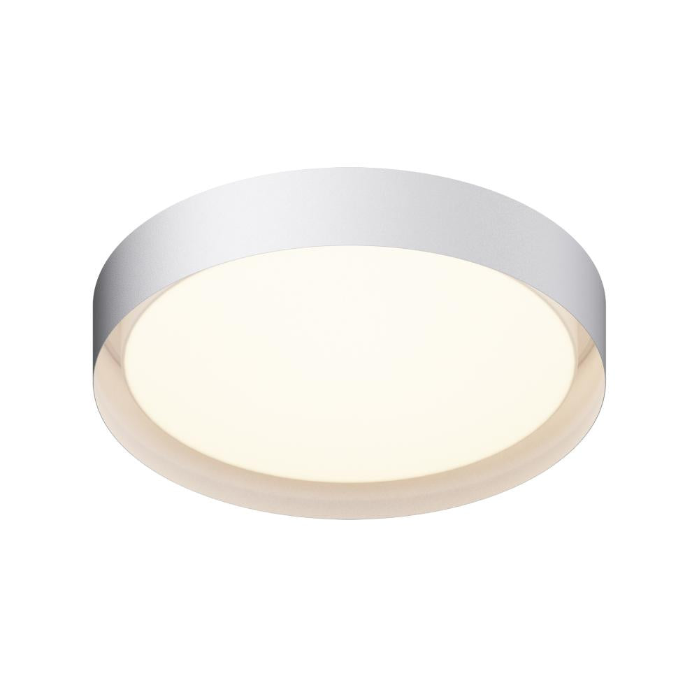 White Flush Mount - Echo Collection, Dimmable - ET2 Lighting