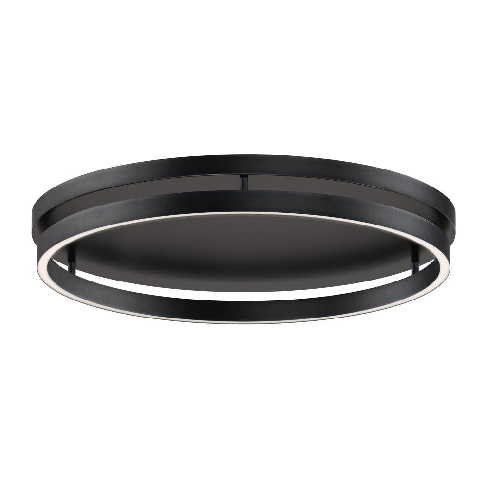ET2 Lighting E52720-BK Groove 24" Flush Mount - 5CCT Select
