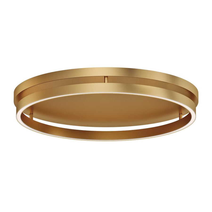 ET2 Lighting E52720-GLD Groove 24" Flush Mount - 5CCT Select