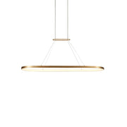 Kuzco Eerie PD19347-AN Pendant Light Fixture, UL Damp Rated, Antique Brass