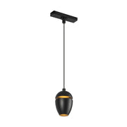 Kuzco Eloa 3-in TRP89703-BK-4K Pendant Light Fixture, UL Damp Rated, Black