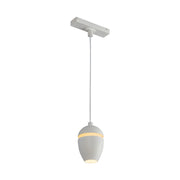 KUZCO Eloa 3-in White Trilo Track Pendant, TRP89703-WH, Pendant Light, 8W Watt, White
