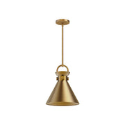 ALORA MOOD Lighting PD412011AG Pendant, 1 Light, Aged Gold
