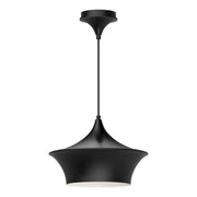 ALORA MOOD Lighting PD523013MB Pendant, 1 Light, Matte Black