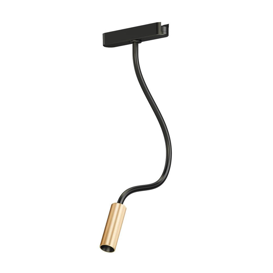 ET2 Lighting ETL21216-BKGLD Continuum Track Reading Light