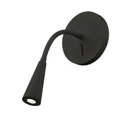 Kuzco Eton WS18901-BK 5-in LED Wall Sconce, UL Damp Rated, Black