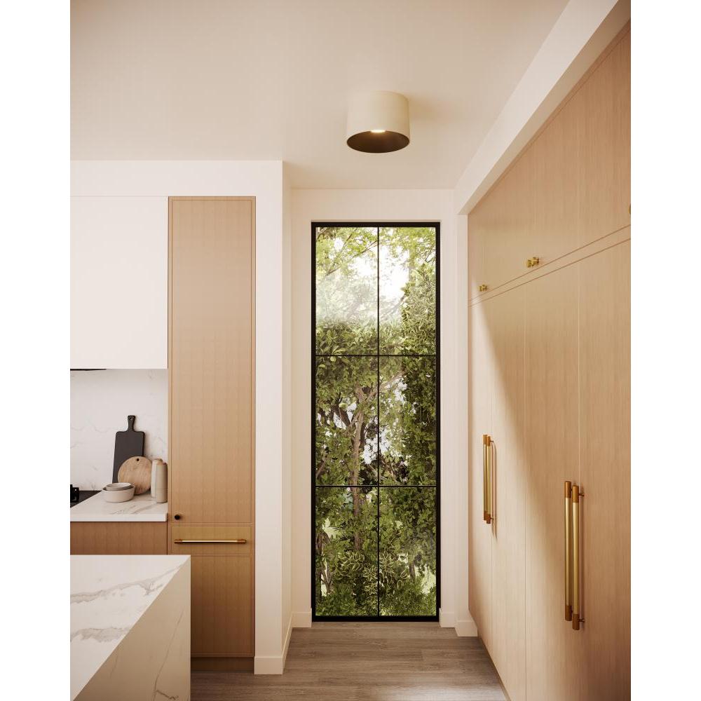 Kuzco Etta FM16512-PW-3WCCT-UNV Flush Mount, Pearl White