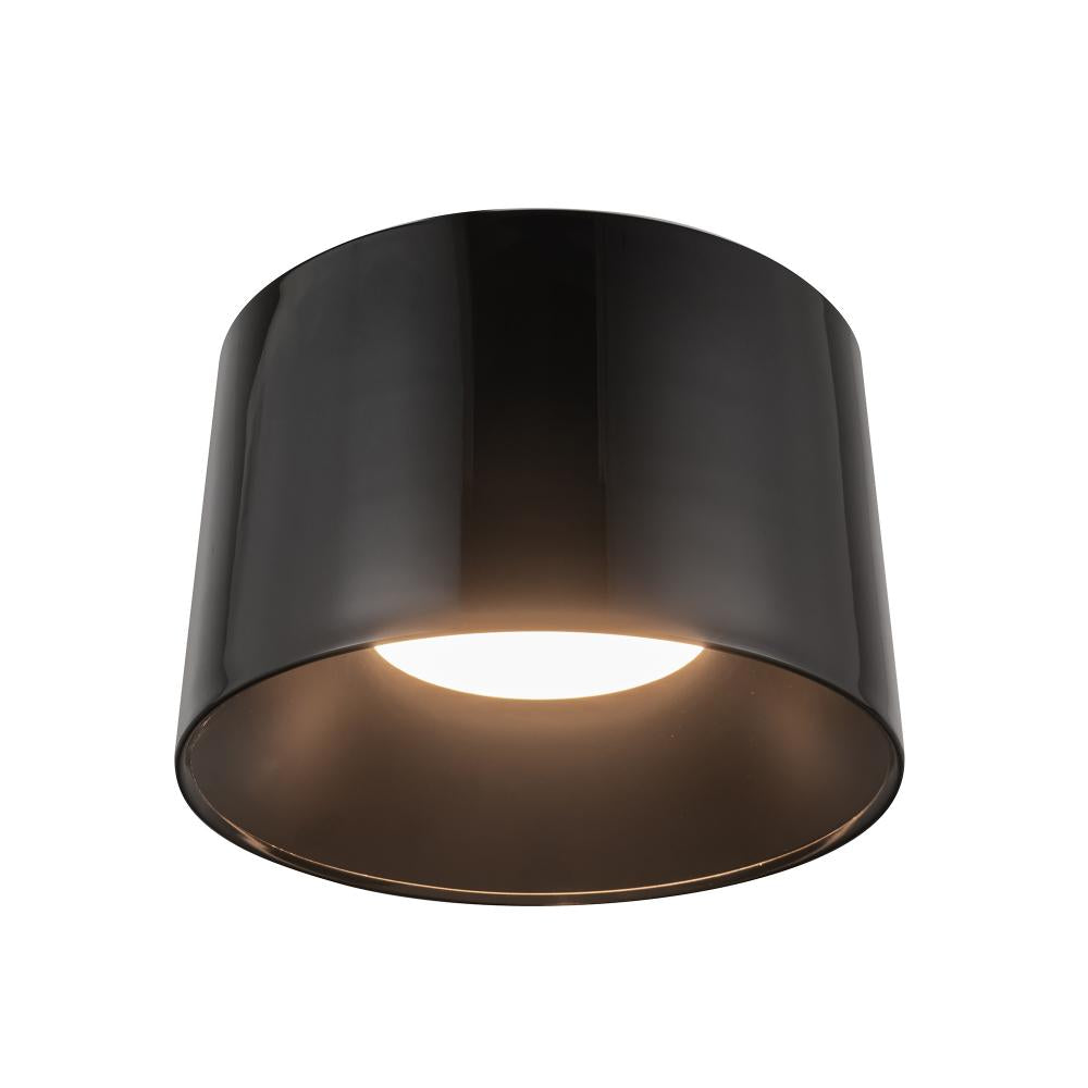 Kuzco Etta FM16520-JB-3WCCT-UNV Flush Mount, UL Listed, Jet Black