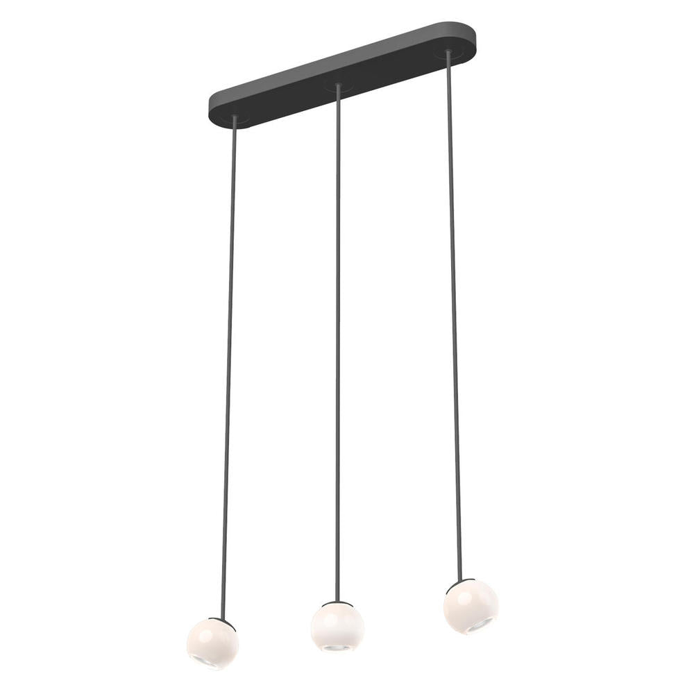 Kuzco Europa MP47613-BK Multi Pendant, 30W LED, Adaptive Placement, Black