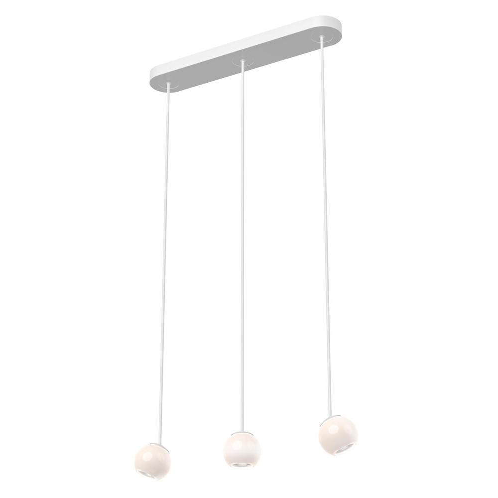 Kuzco Europa MP47613-WH Multi Pendant, 30W, White