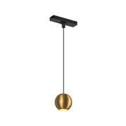 Kuzco TRP26903-BG Faria 3-in Brushed Gold Trilo Track Pendant, Brushed Gold